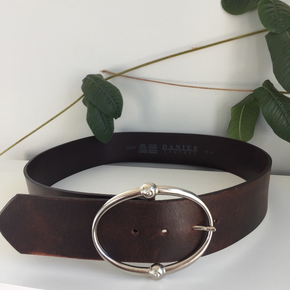 Danier Accessories - Danier Wide Strap Leather Belt